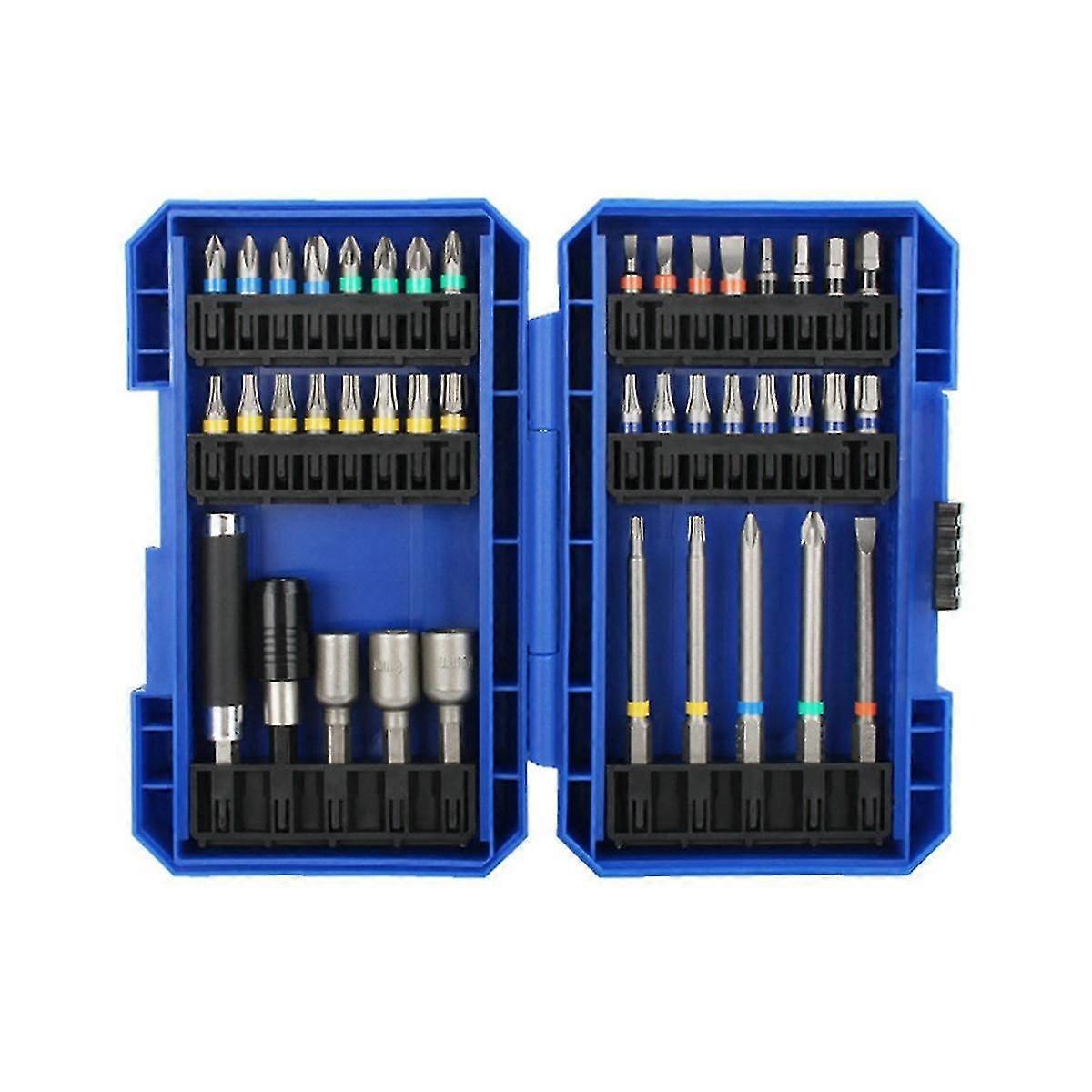 42 Pieces Multifunctional Combination Screwdriver Head Electric Screwdriver Head Sleeve Set