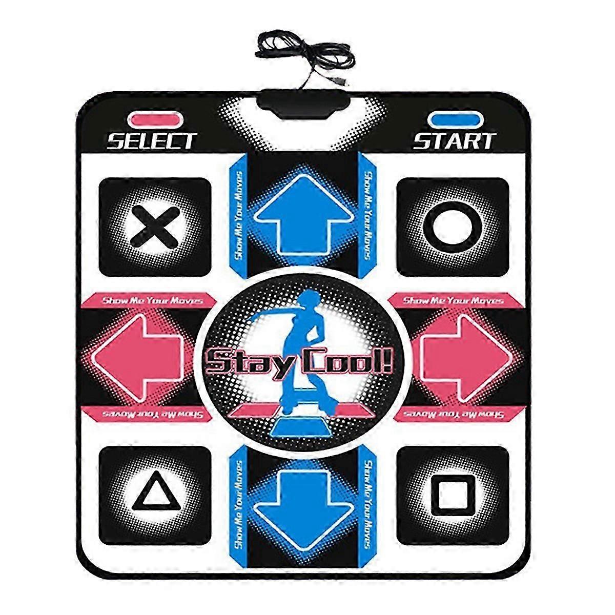 USB Wired Dance Mats 11Keys Dancing Game Step Pad HD Foot Print Dancer Blanket Dancer Blanket Equipment-FO  SHAN  RAN  WANG