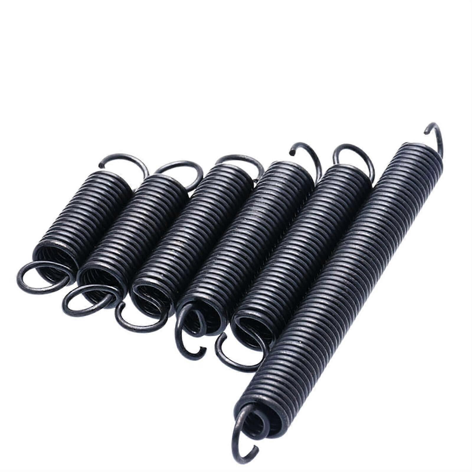 MdingbaoExtension Springs 1.2mm Wire Diameter Tension Spring with Open Hook, Outer 814mm, 5Pcs