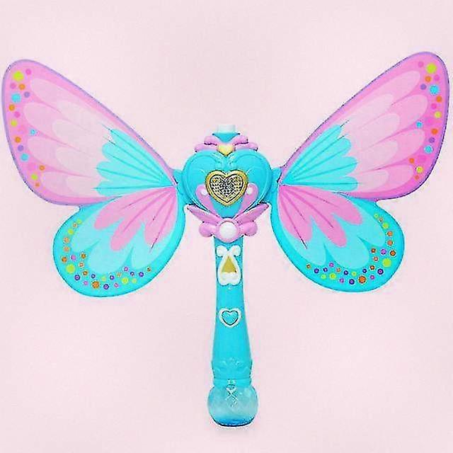 Automatic Soap Bubble Blowing Machine with Magic Wing Electric Wand - Suitable for Various Brands