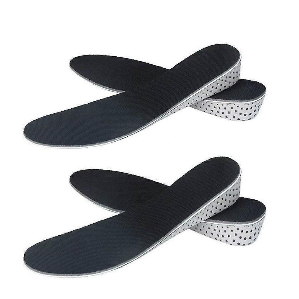 2 Pairs Foam Height Lifter Insoles 2 / 4cm