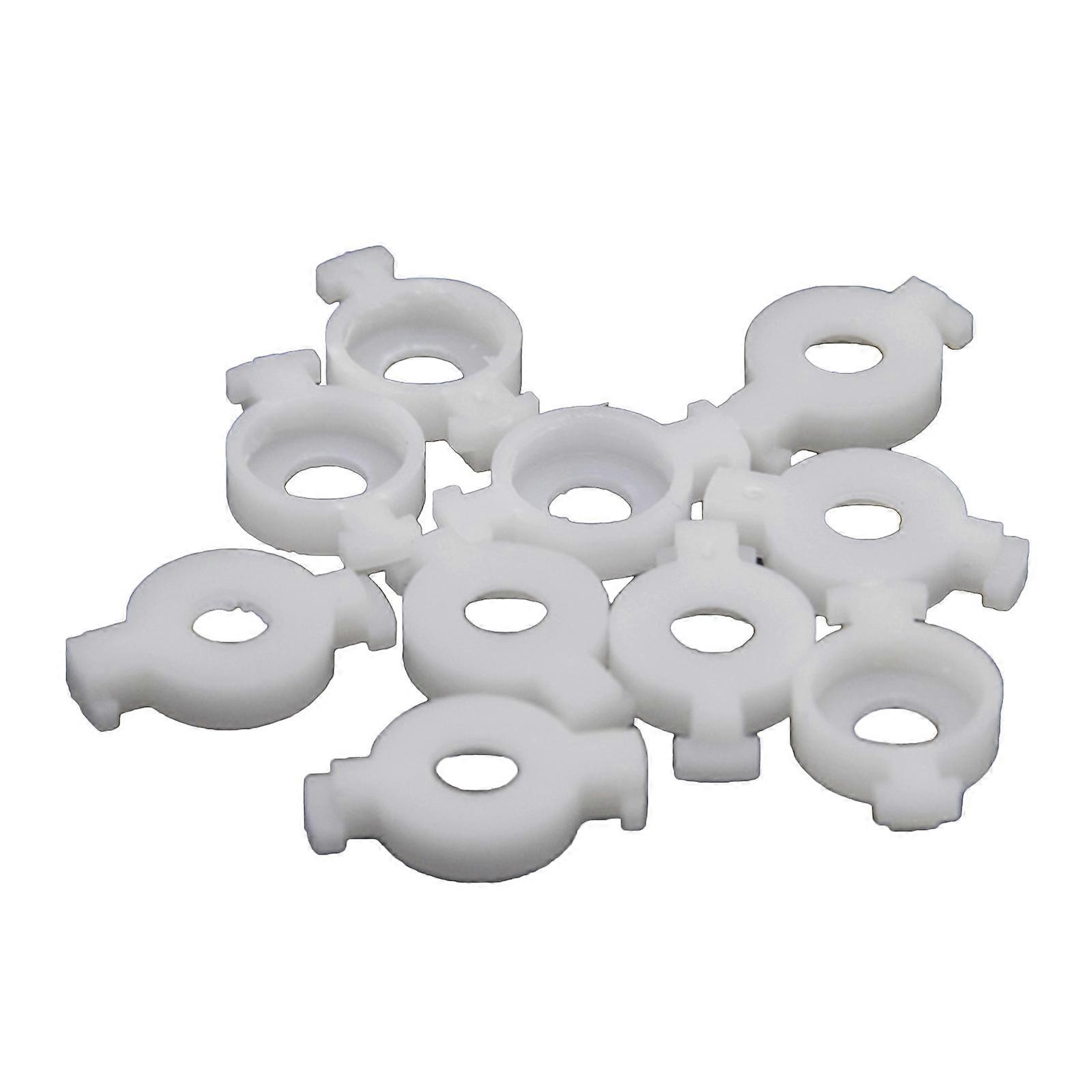 100Pcs Trumpet Valves Guide Replacements Plastic Trumpet Valves Guides Set Professional Trumpet Repair Trumpet Accessory