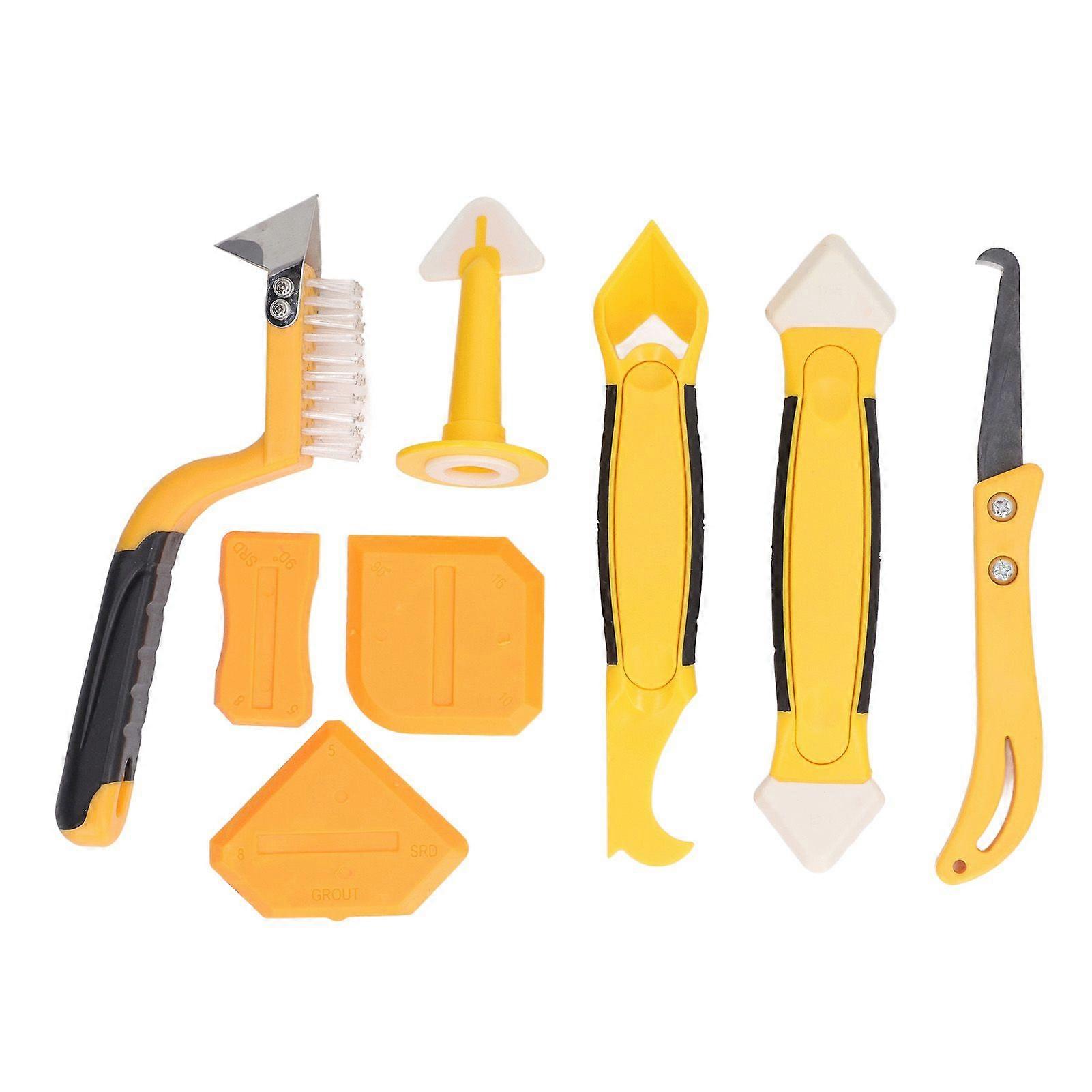 2025 Latest Model  Caulking Tool Kit 8 Piece Silicone Joint Tools Caulk