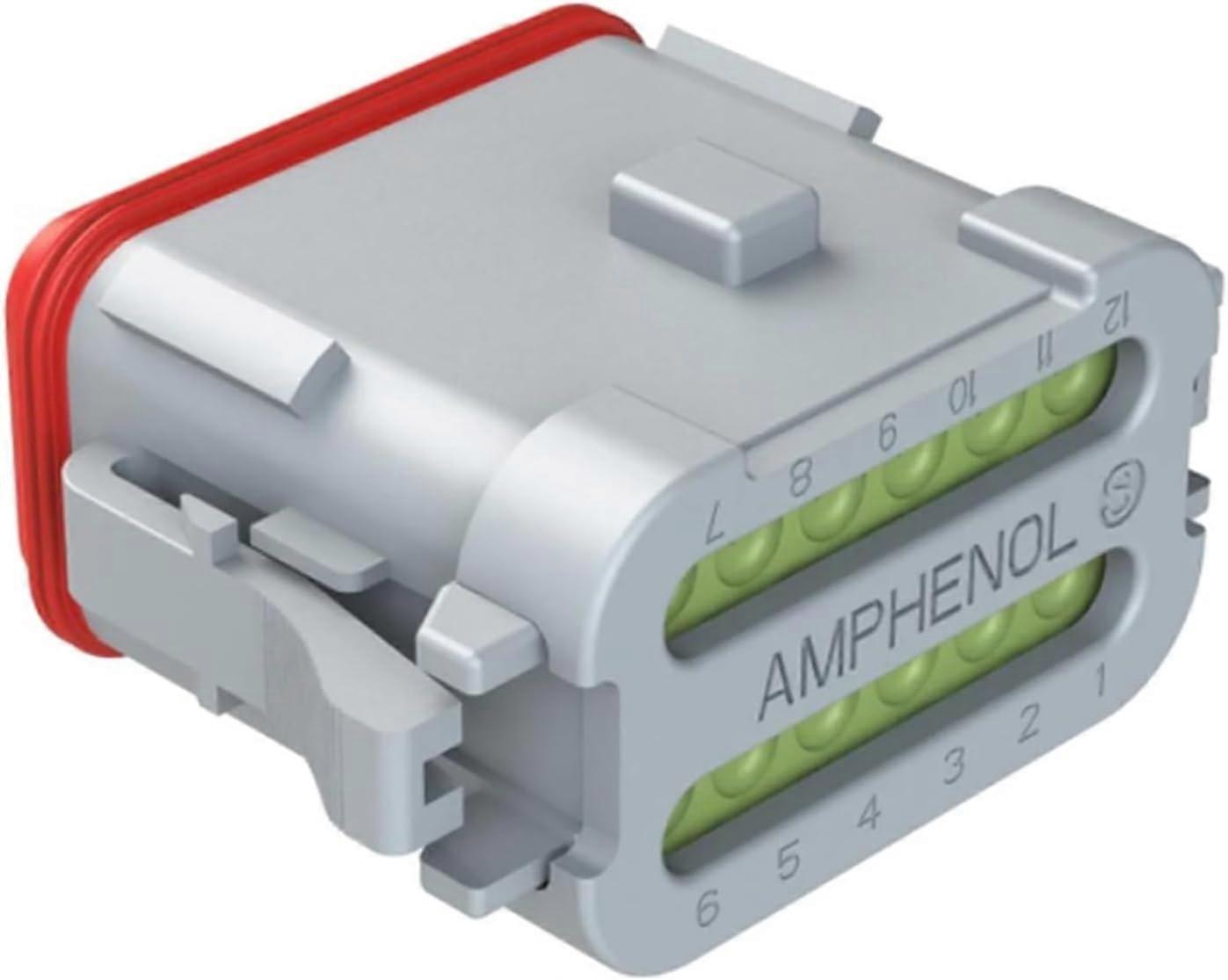 AT04-06P-PM05 3 Pin Male Automotive Connector Set - 5 Sets of Wiring ...