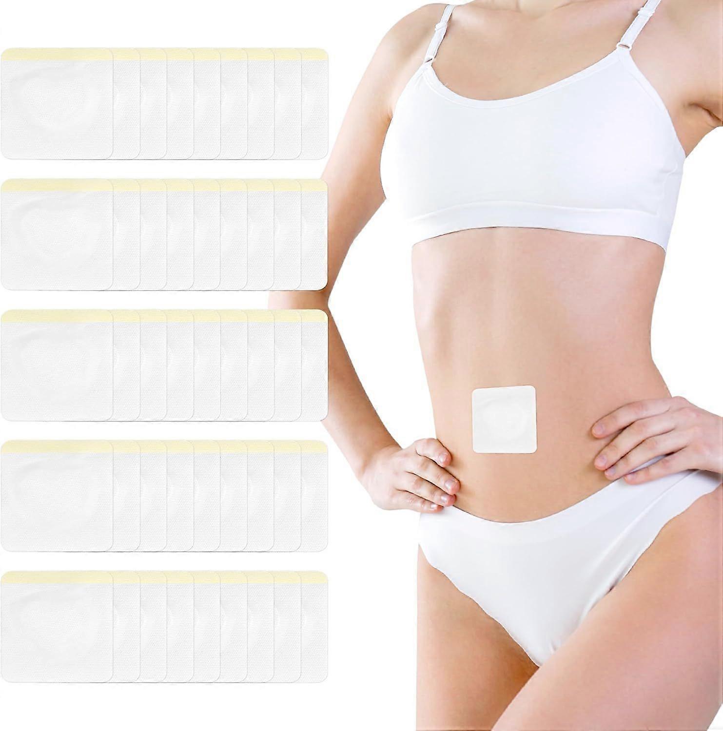2025 Latest Model 45 Pcs Disposable Castor Oils Pack Wrap Belly Button,Highly