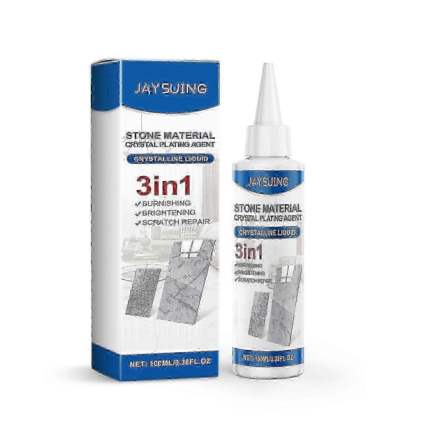 Jaysuing stone crystal plating agent indoor tile repair scratch brightening crystal marble maintenan
