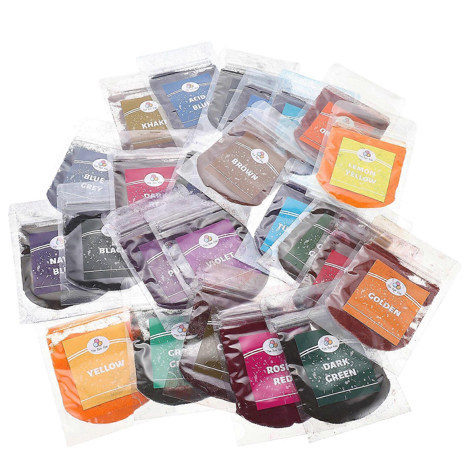 Bulk Fabric Dye Powder for Crafting Original Patterns on Various Materials