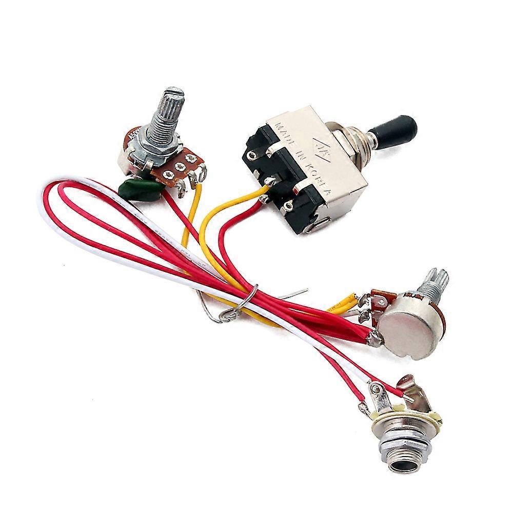 High-Grade Potentiometer Wiring System for Guitars