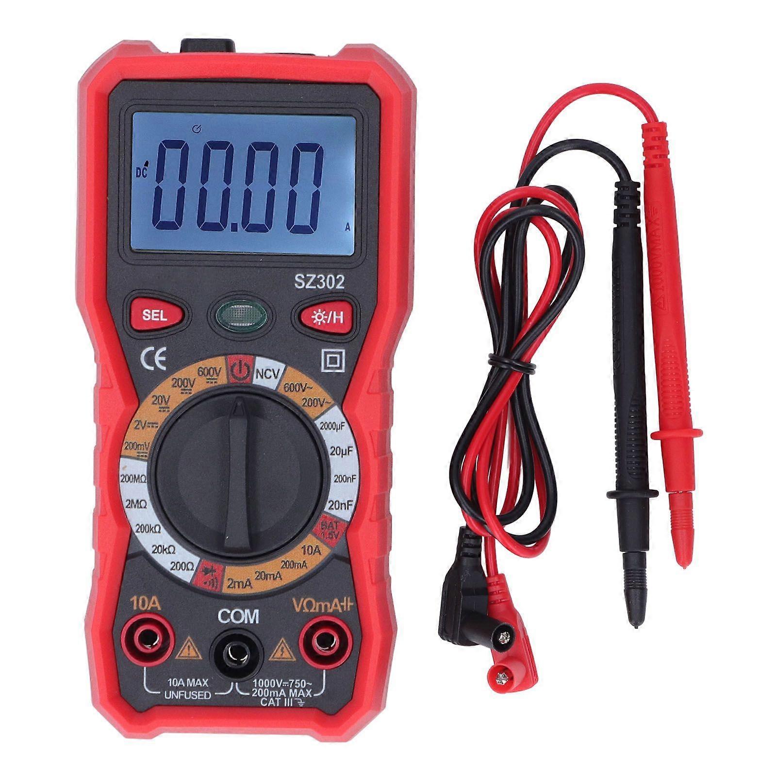 High quality ANENG SZ302 (with backlight) digital multimeter high precision