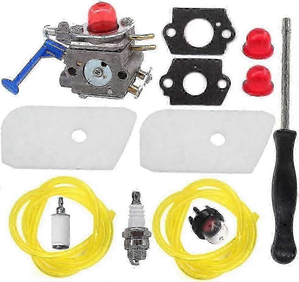 Carburetor With Filter, Key For 124l 125e 125c 125l 125ld 125r 125rj 128c 128cd 128l 128ld 128ldx 128r 128rj 128djx String Trimmer C1q-w40