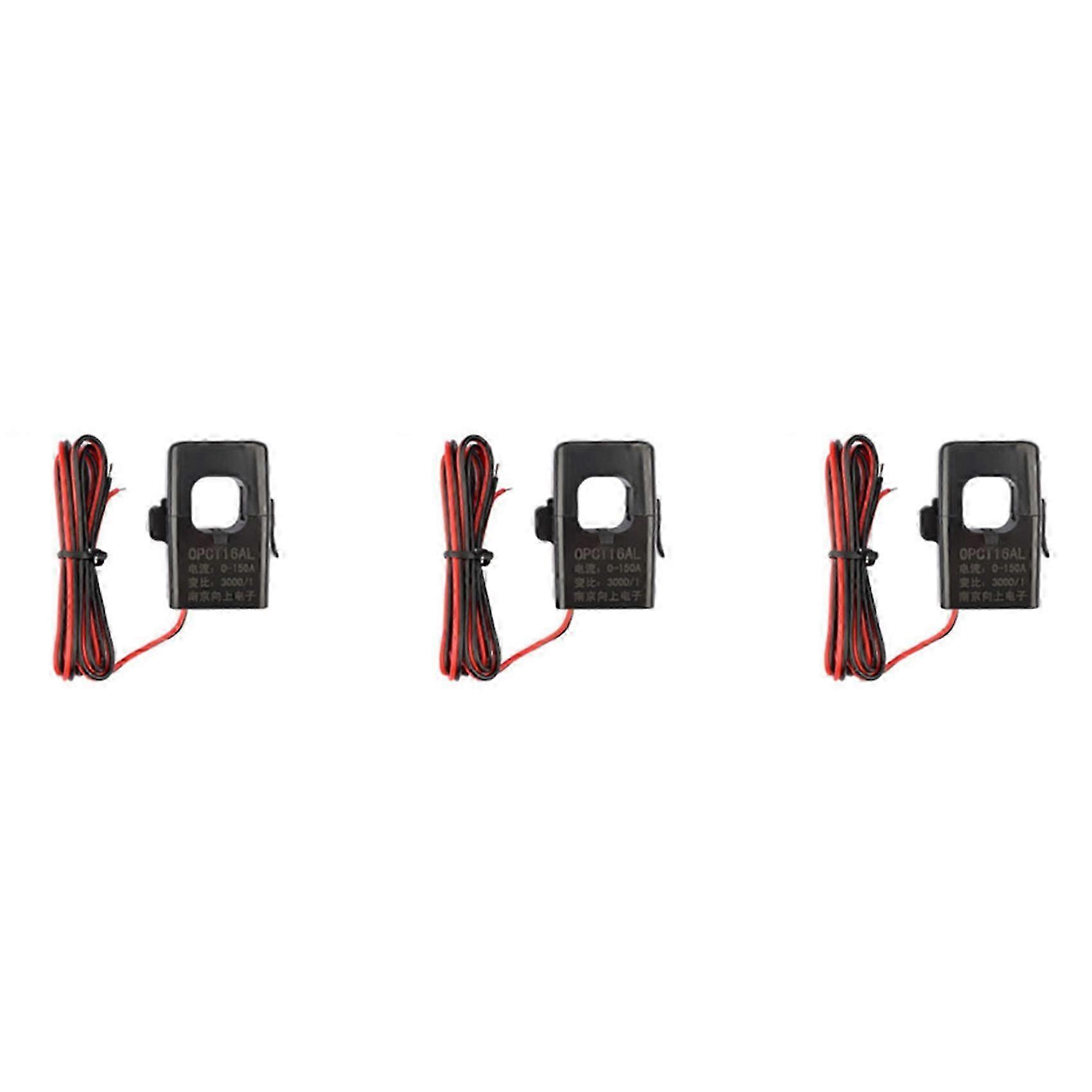 3X High Frequency Split Core Current Transformer OPCT16AL 3000/1 AC CT Clamp on Current Transformer Edition 0609