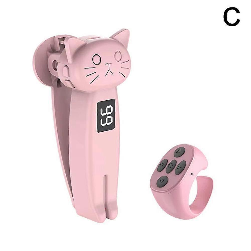 Pink (C) $ Smart e-book page turner video remote control physical click like device suitable for Kindle mobile phone tablet