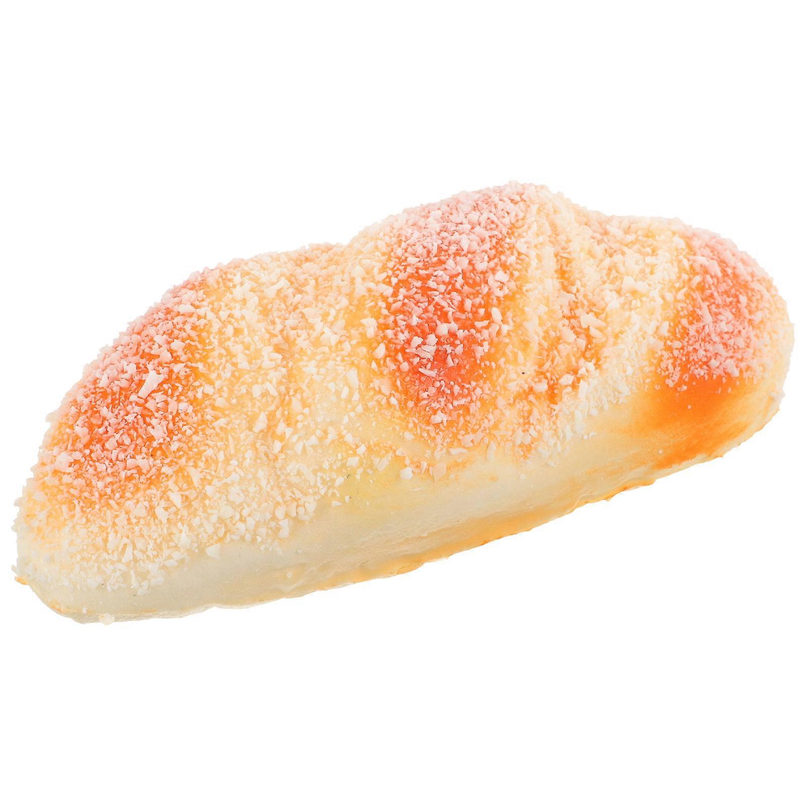 Kitchen Toy Imitation Bread, Realistic Looking Decor, Enhances Visual Appeal