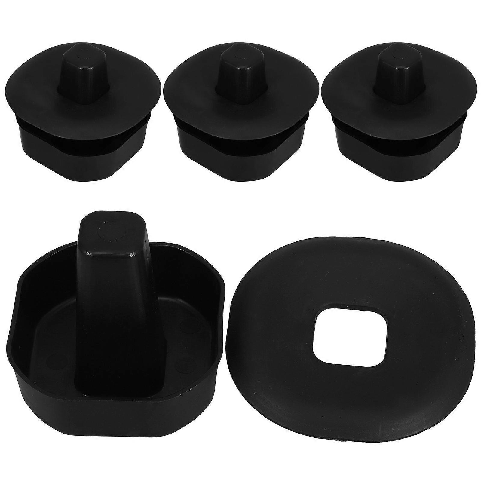 4pcs Antproof Beehive Stand with Stable Plastic Base for Secure Beekeeping – Robust Design to Protect from Ants and External Elements