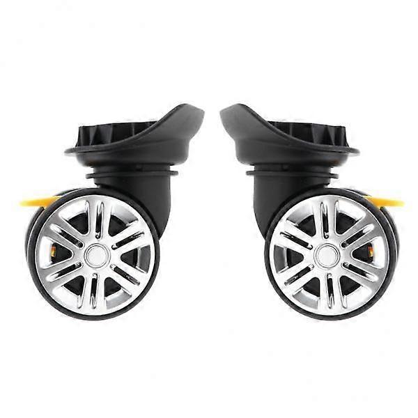 2Xユニバーサルブレーキスーツケース荷物キャスタートラベルケース用交換用ホイール