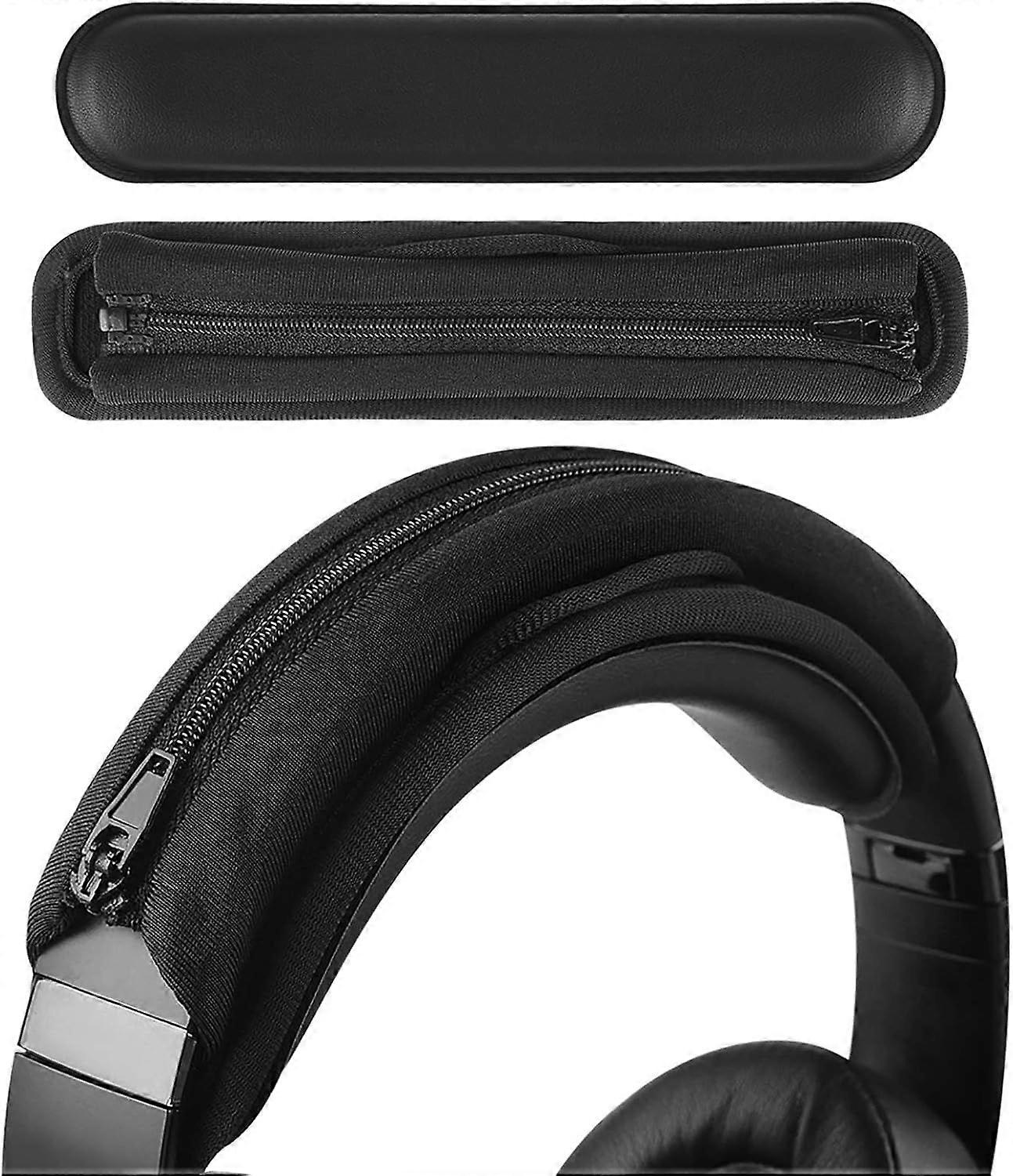Loop Headband Cover + Headband Pad Set, Headband Protector with Zipper Closure, DIY Installation No Tool Needed