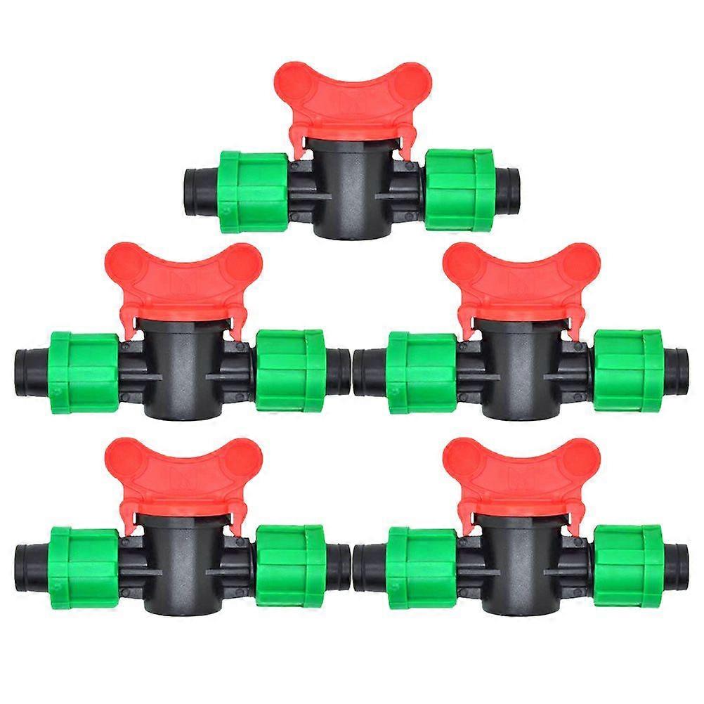 16mm الأخضر قفل مزدوج الري بالتنقيط الشريط مخصص ربط الملحقات