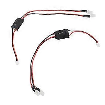 2 unidades de farol LED Light para HAIBOXING HBX 16889 16889A 16890 16890A SG1601 SG1602 1/16 RC Car Upgra