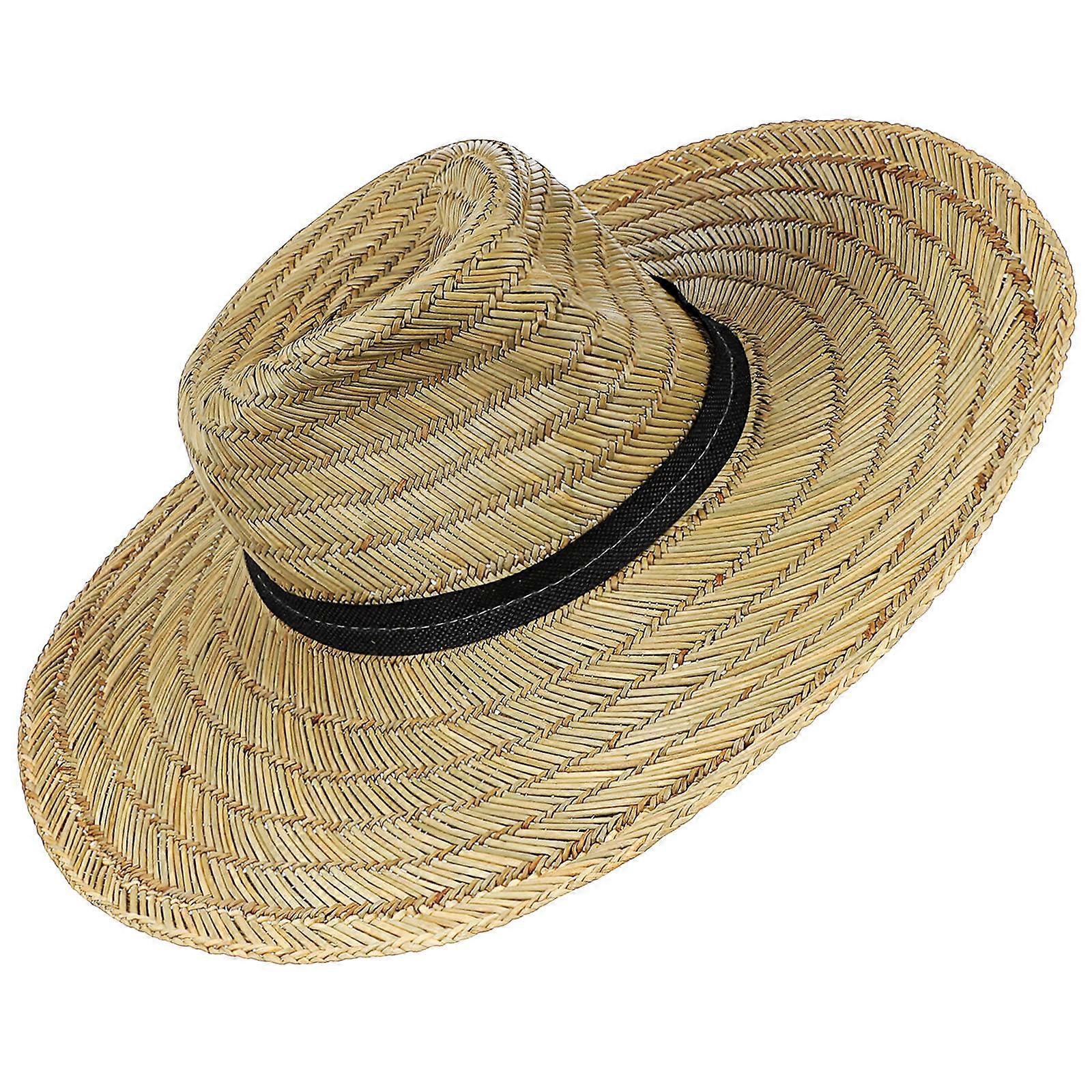 Summer Hat for Men with Wide Brim, Versatile for Multiple Hairstyles