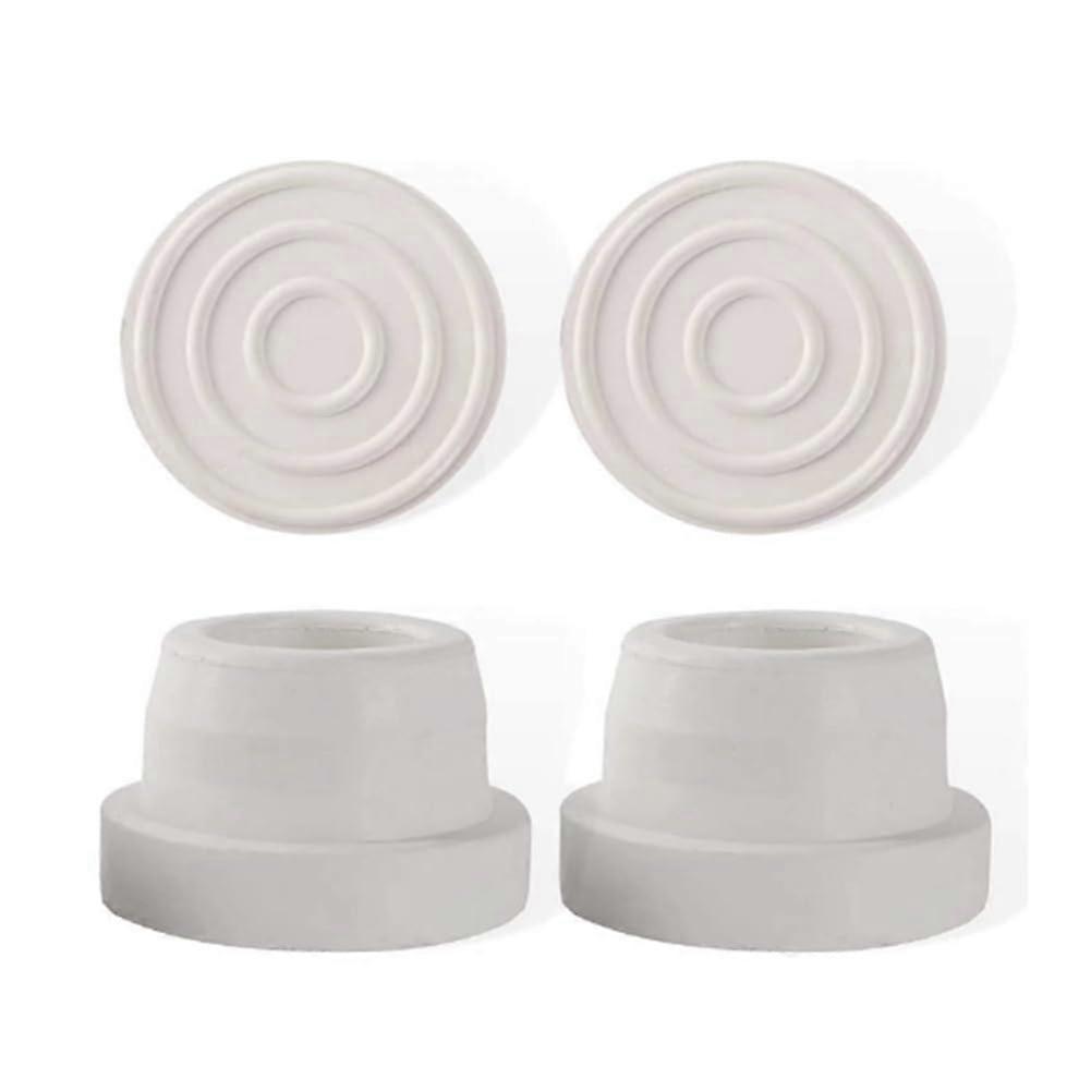Pack of 4 Pool Ladder Bumpers DDV Pool Floor Ladder Bumper Protector for Swimming Pool Ladder Rubber Plugs