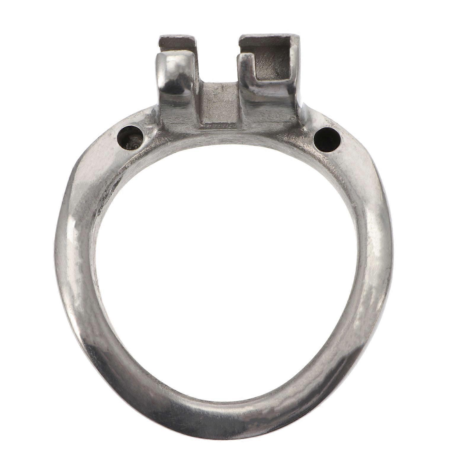 Silver Adults Circular Shape 6x5cm 1Pcs