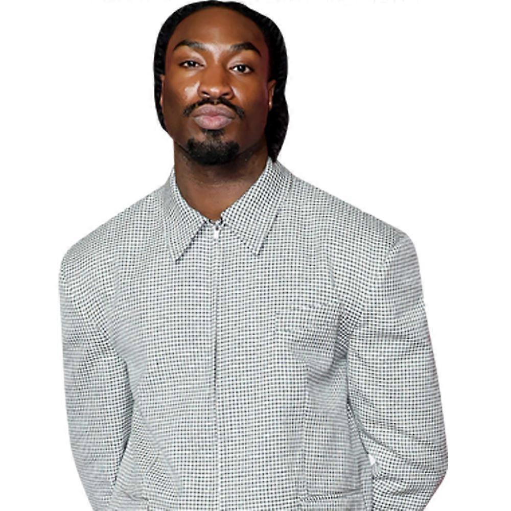 Hillary Udanoh (Light Grey Suit) Half Body Buddy Cutout