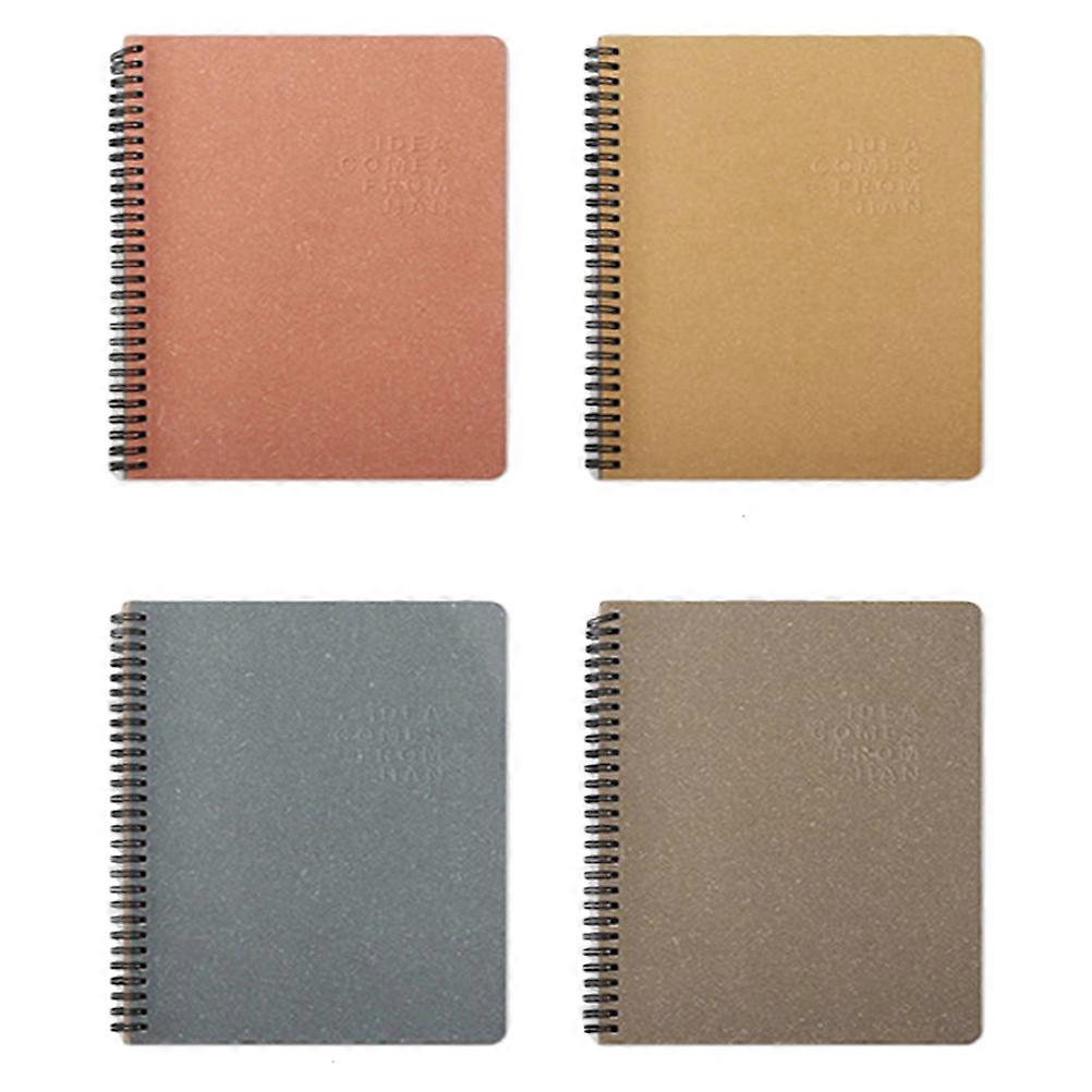 Stylish Rollover Notebooks for Writing Use with Innovative Coil Design Assorted Pieces