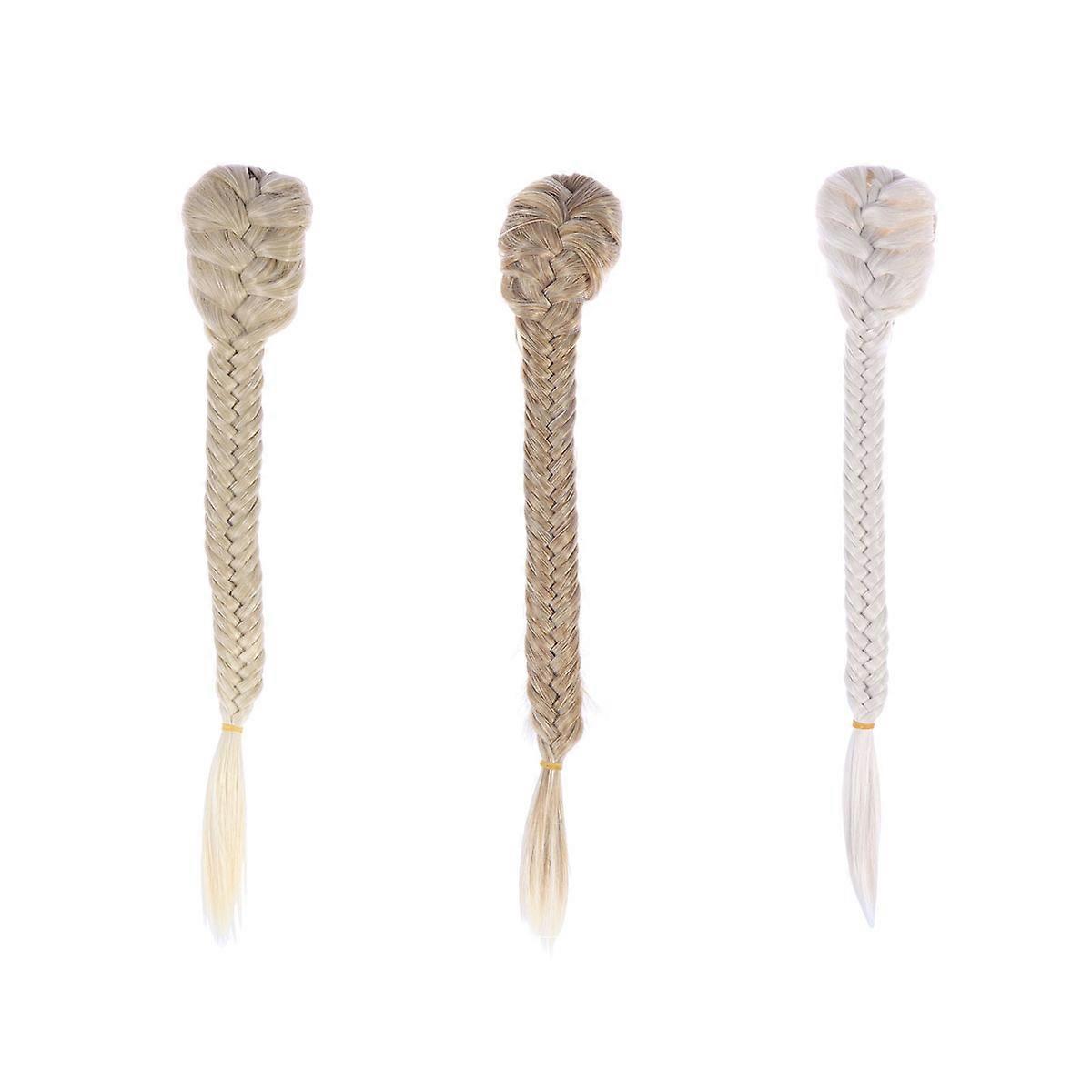 Ponytail Hair Extension With Drawstring Long Fishtail Braid Ponytail Synthetic High Temperature Fiber Hairpiece for Women 19-20 Inches 1Set