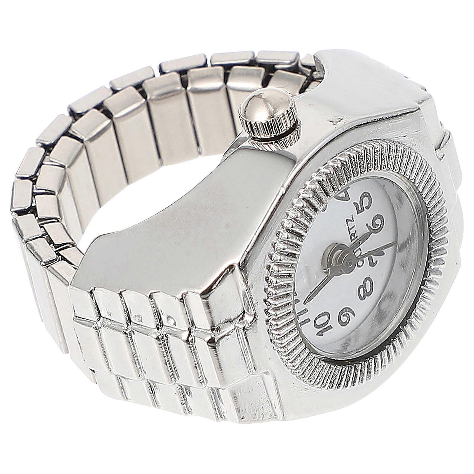 Finger Watches Quartz Finger Watch Women Casual Event Round Tiny Watch 1Pc