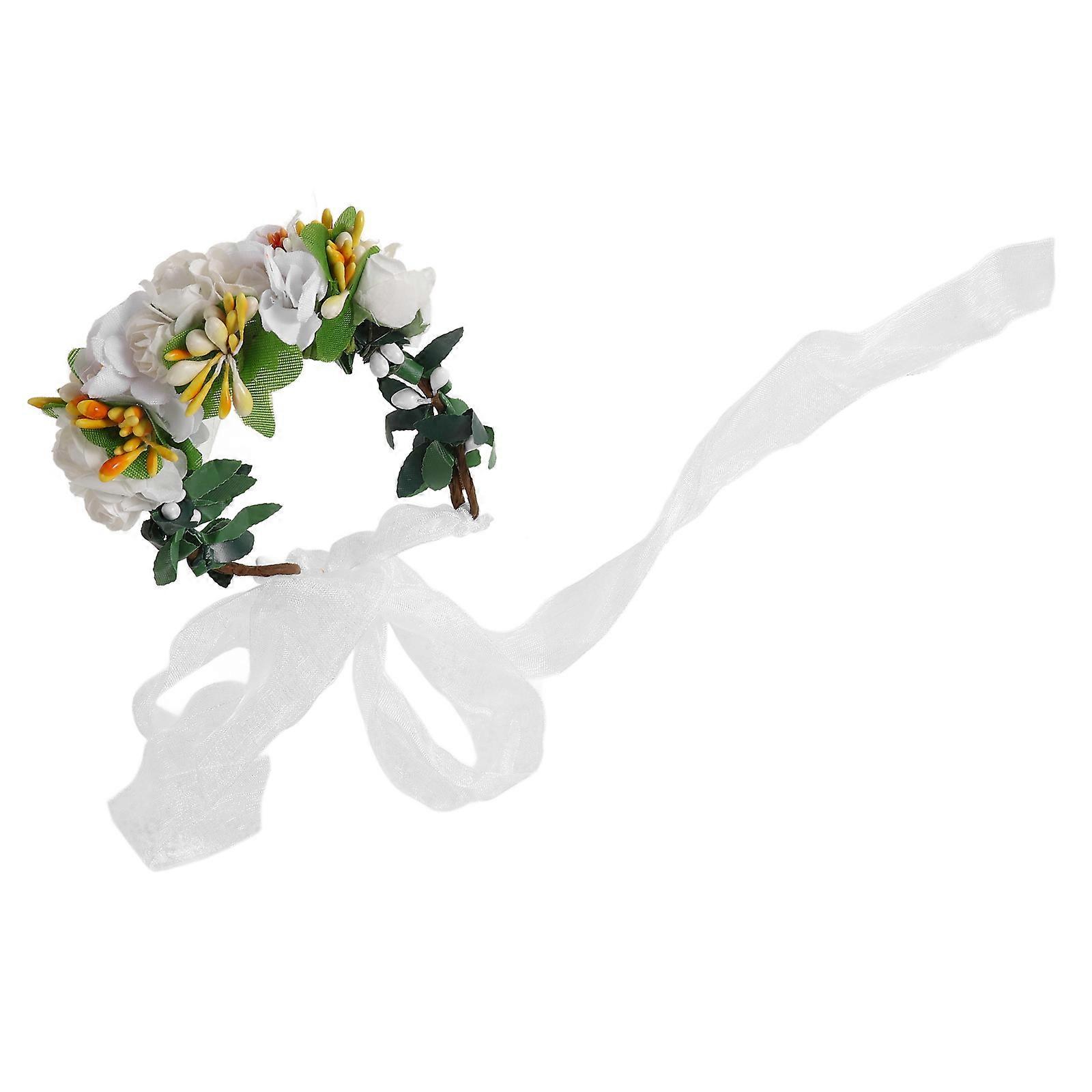 Flower Cat Collar Pet Supply Simulation Flower Style Dual Use Design Safe and Convenient Use 1Pack