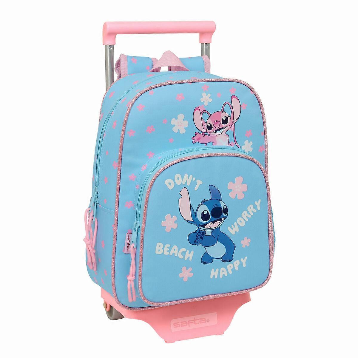 School Bag Lilo & Stitch Happy Sky blue 26 x 11 x 67 cm 26 x 34 x 11 cm