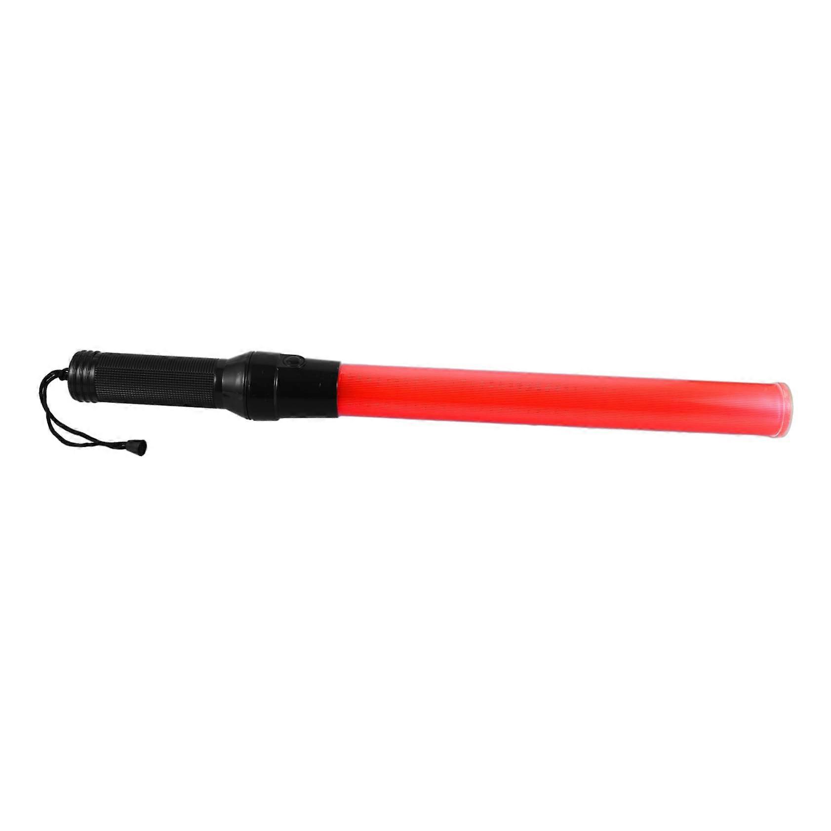 2-Piece High-Intensity LED Traffic Light Sticks Fluorescent for Emergency Use, High Visibility Safety Traffic Control