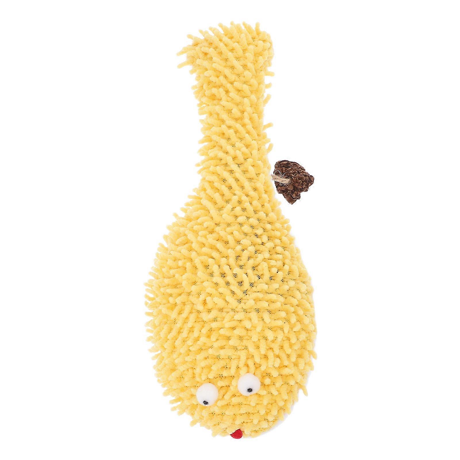 Indoor Play Cat Toy Pufferfish Design Chewing Solution Plush 1Set