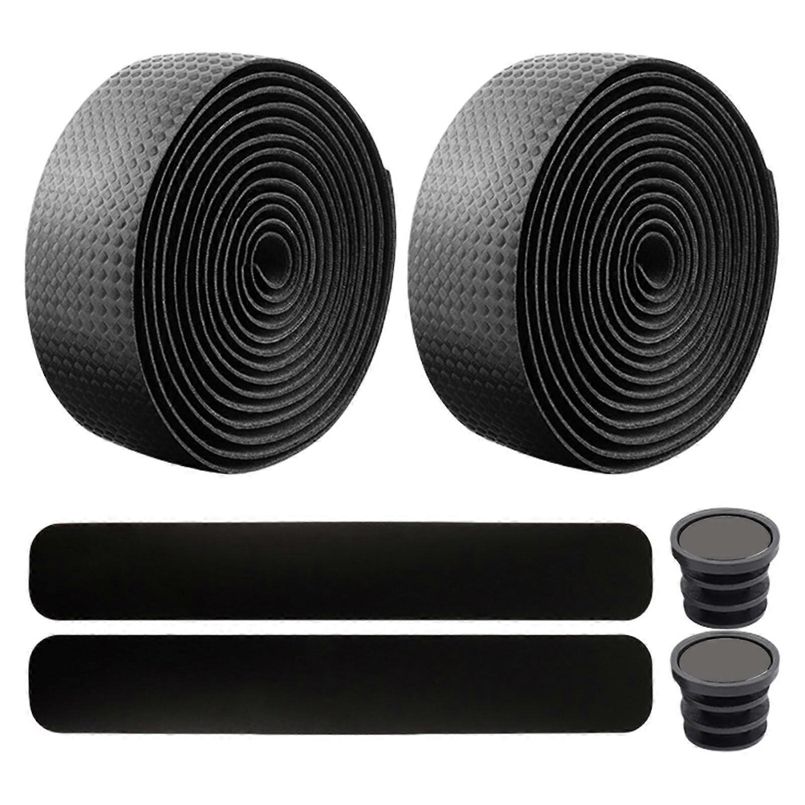 Bicycle Handlebar Grip Covers Anti-Slip for Mountain Bikes, Durable Rubber Material, Universal Fit, Comfortable Design
