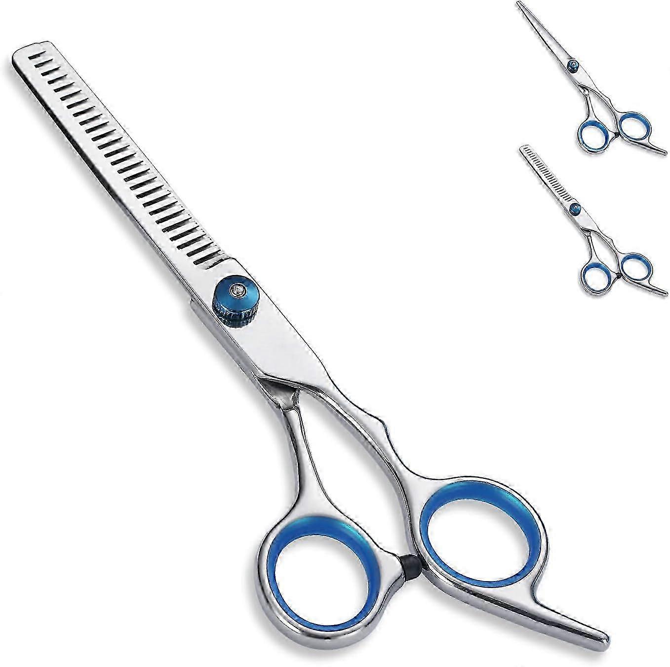 Thinning Scissors with Cutting Teeth, Professional Hairdressing Texturizing Shears for Barbers