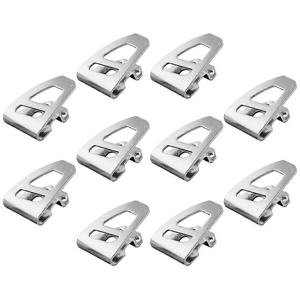 10pcs Power Tool Hooks for Drill Belt Clip – Easy Installation Tool Holder for Efficient Hands Free Use