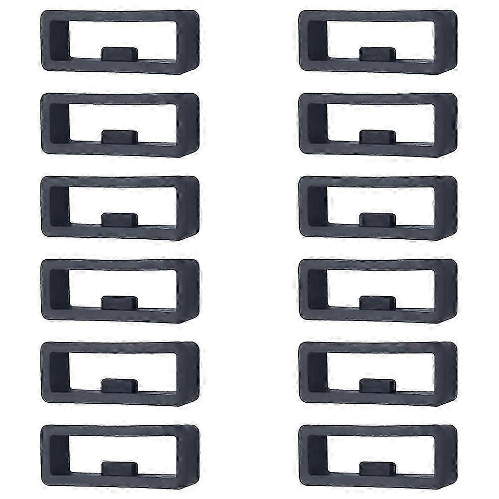 22mm Width Silicone Watch Band Loop for Suitable for 735Xt Replacement Strap Holder for Forerunner 235