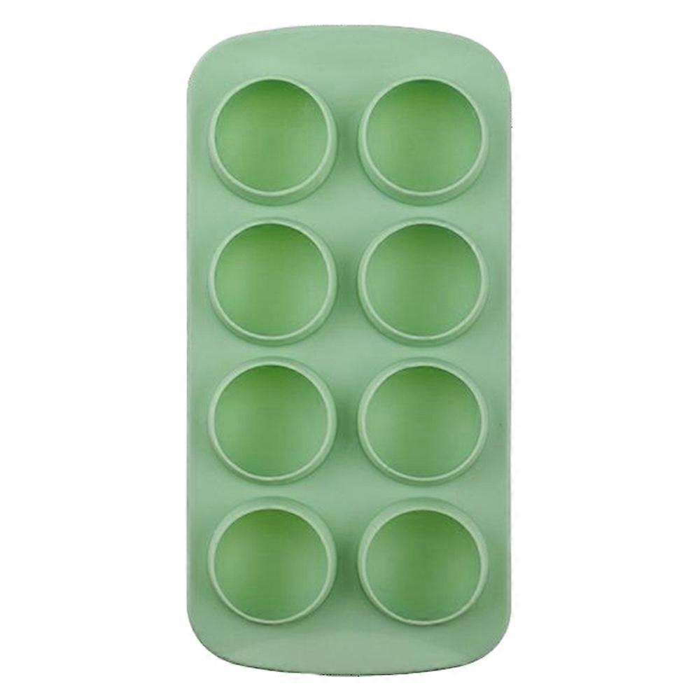 Diamond Heart Star Round Shape DIY Ice Maker Silicone Ice Cube Tray 8 Cavity Mold (BPA Free, FDA Cer