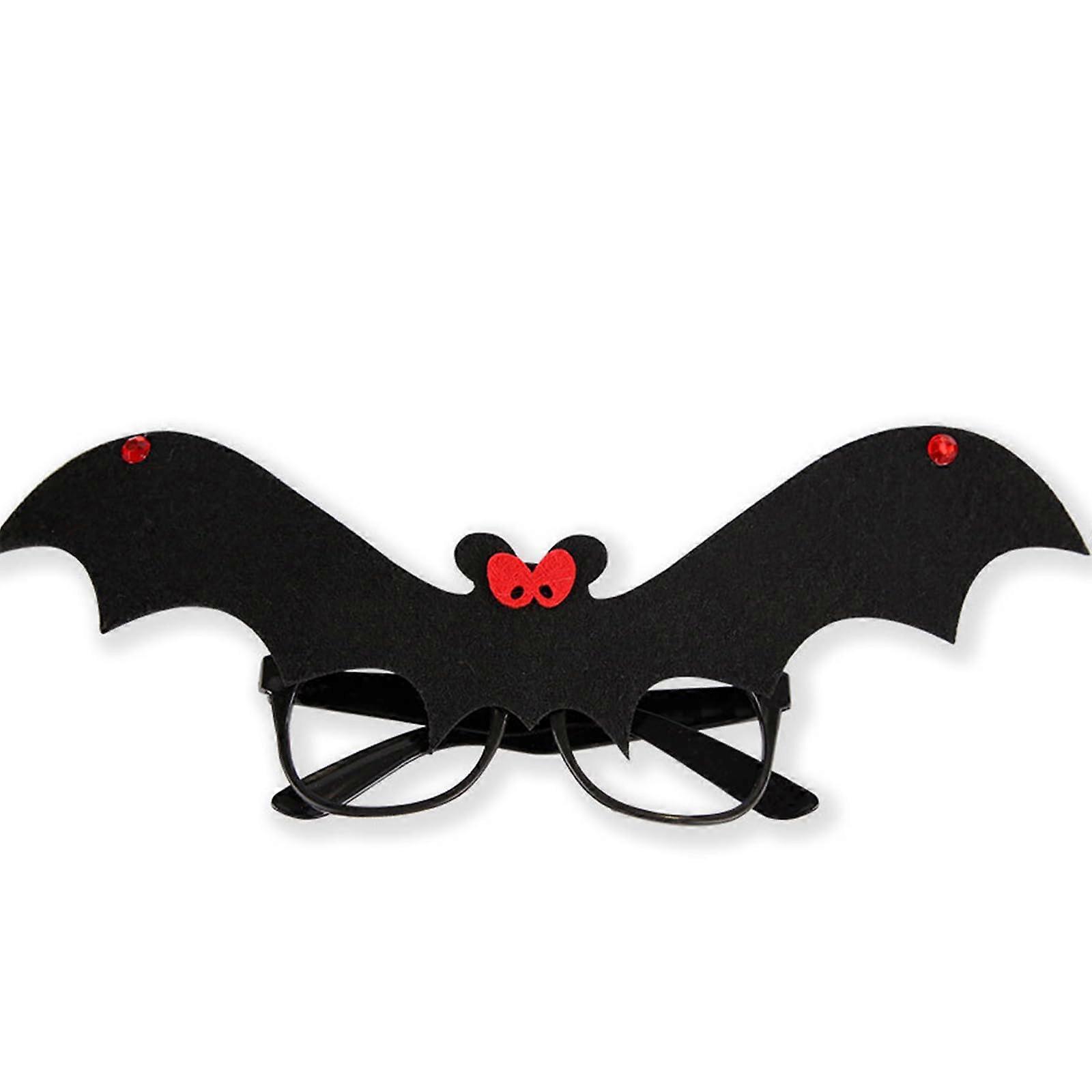 Halloween Bat Headband with Cartoon Eyes, Adjustable Headpiece, Ornamental Hair Accessories, Costume Party Hair Decor with Big Red Bat Eyes