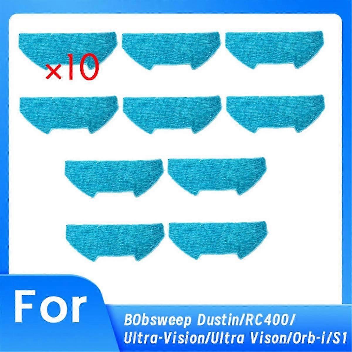Replacement Mop Pads for BObsweep Dustin/RC400/ Ultra-Vision/Ultra Vison/Orb-I/S1 Vacuum Mop Cloth P Edition 0704