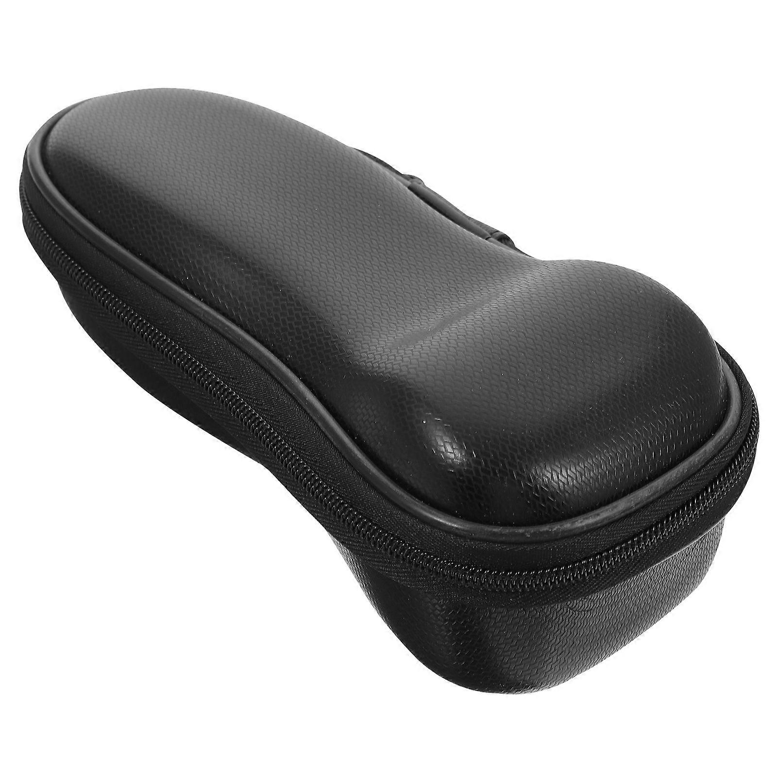 1pc Beard Clipper Storage Box Practical Bag Carrying Case Black