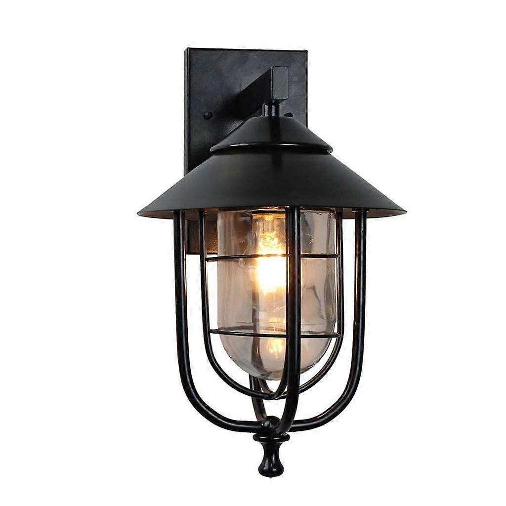 Metal Wall Light with E27, IP54, 37.5 cm