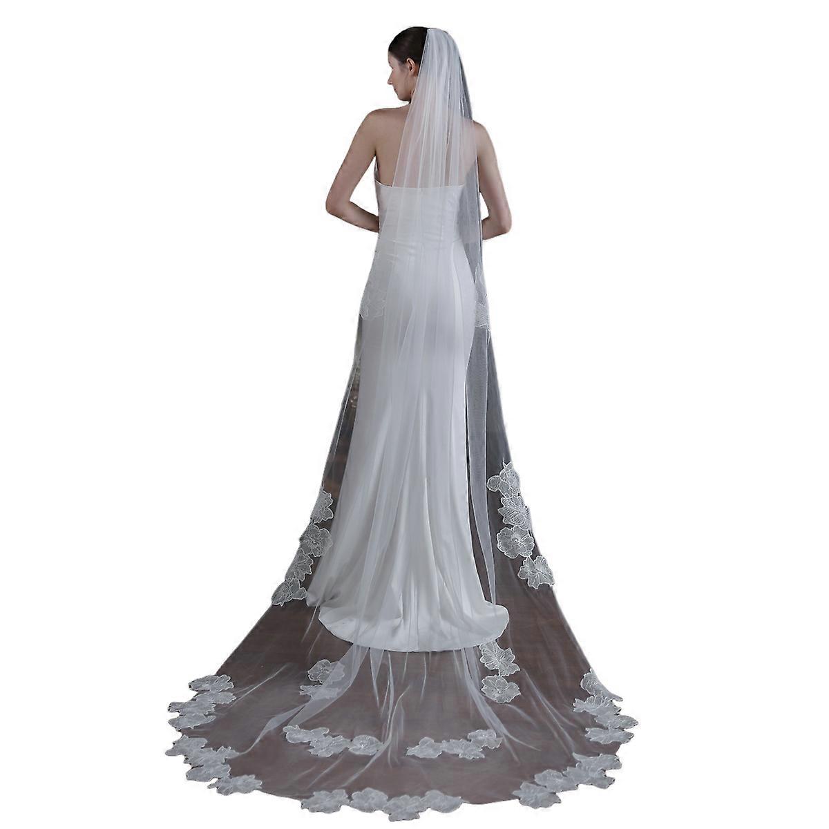 Wedding veil, white, 1 pc.，927
