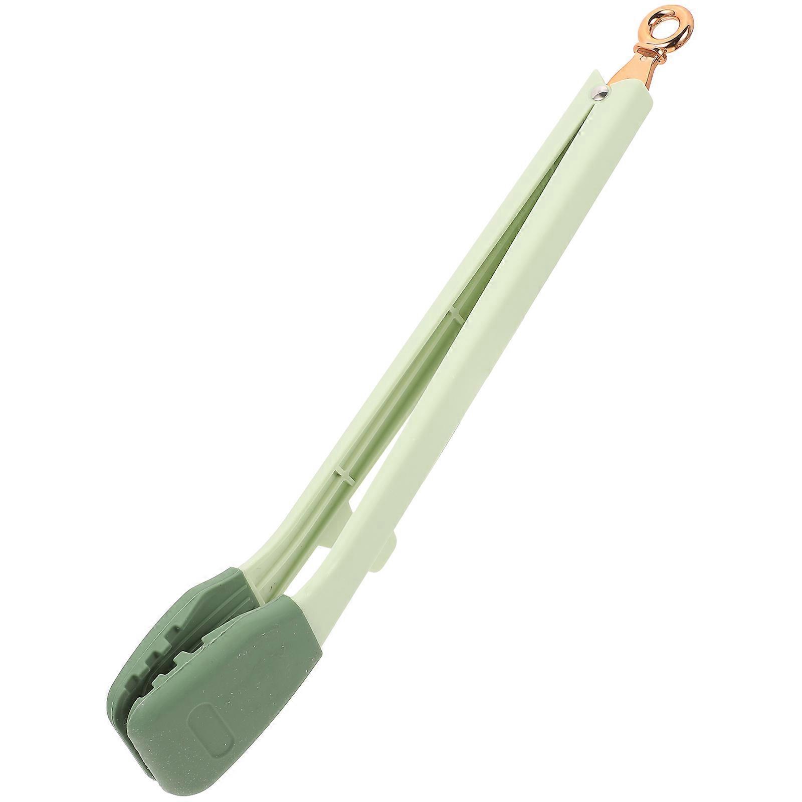 Kitchen Silicone Tongs Multi-Function Food Tweezers For Everyday Use Protect Cookware 1Pack