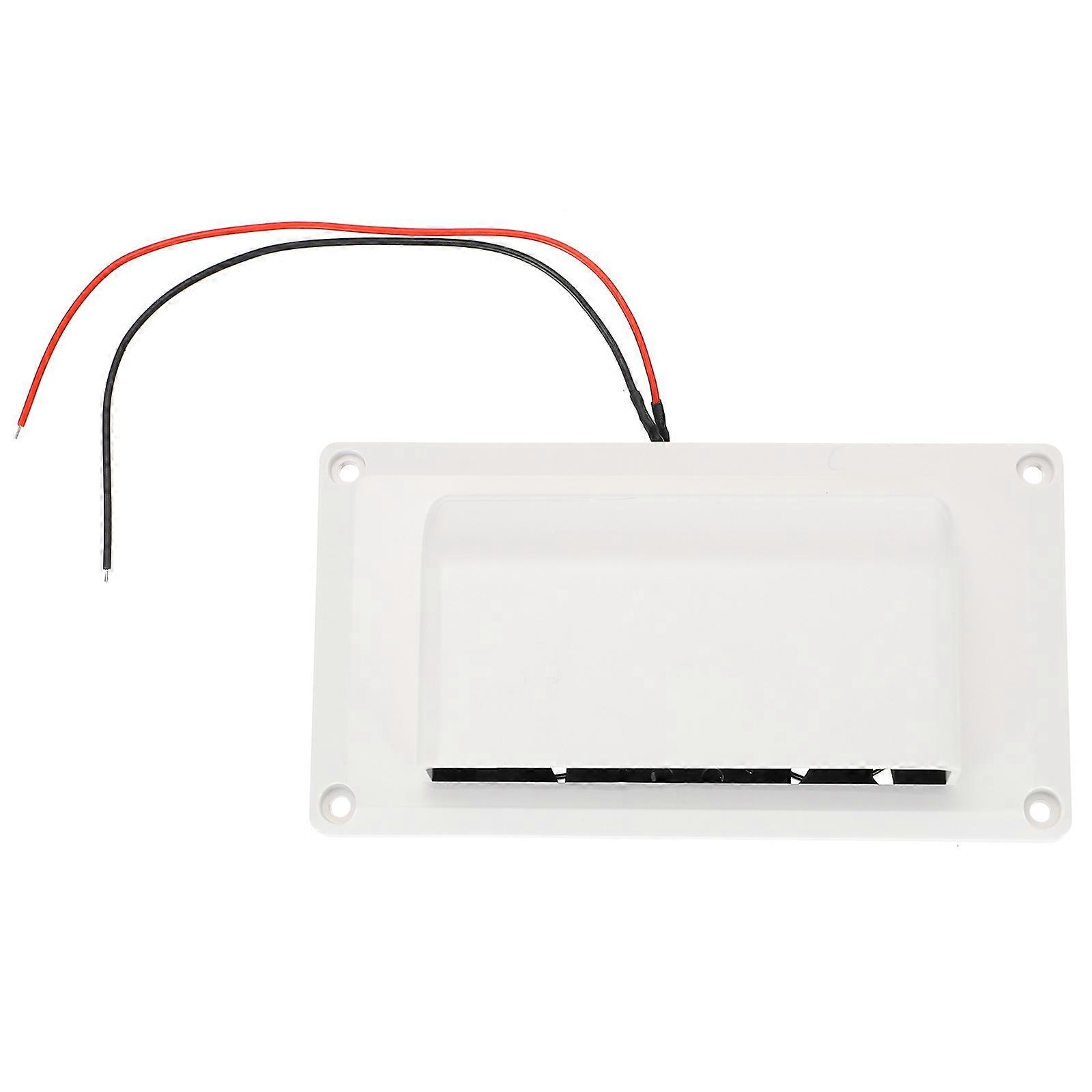 White RV Exhaust Fan for Ventilation with High Efficiency and Silent Operation 12V Plastic