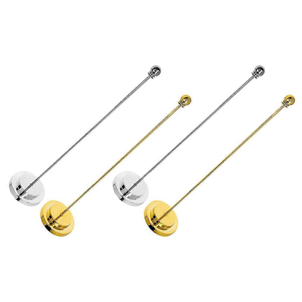 4Pcs Table Desktop Flag Pole Holder Table Flag Holder Desk Flag Base Stable Flagpole Holder