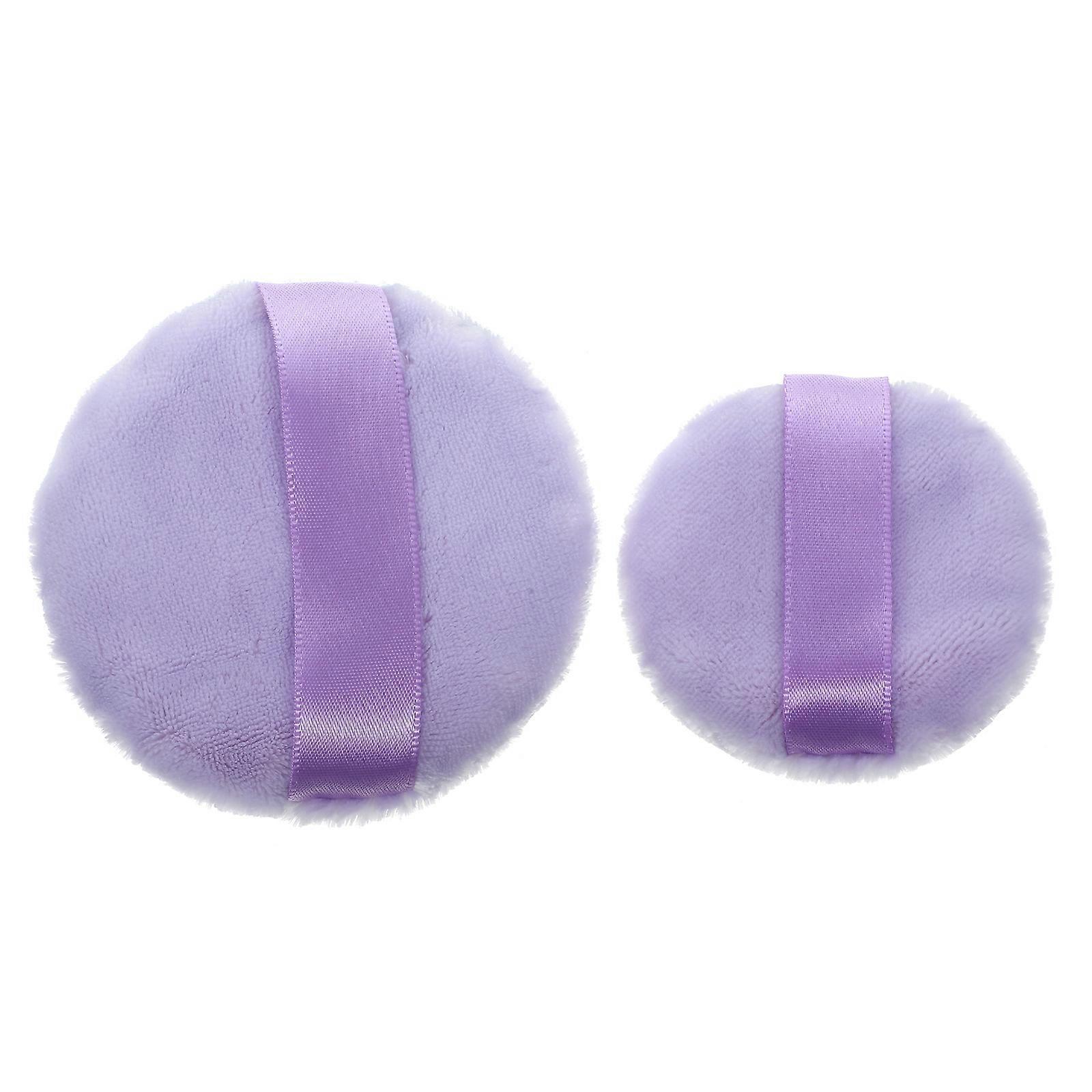 Daily Use Small Round Makeup Cotton Concealer Application Women 2Set
