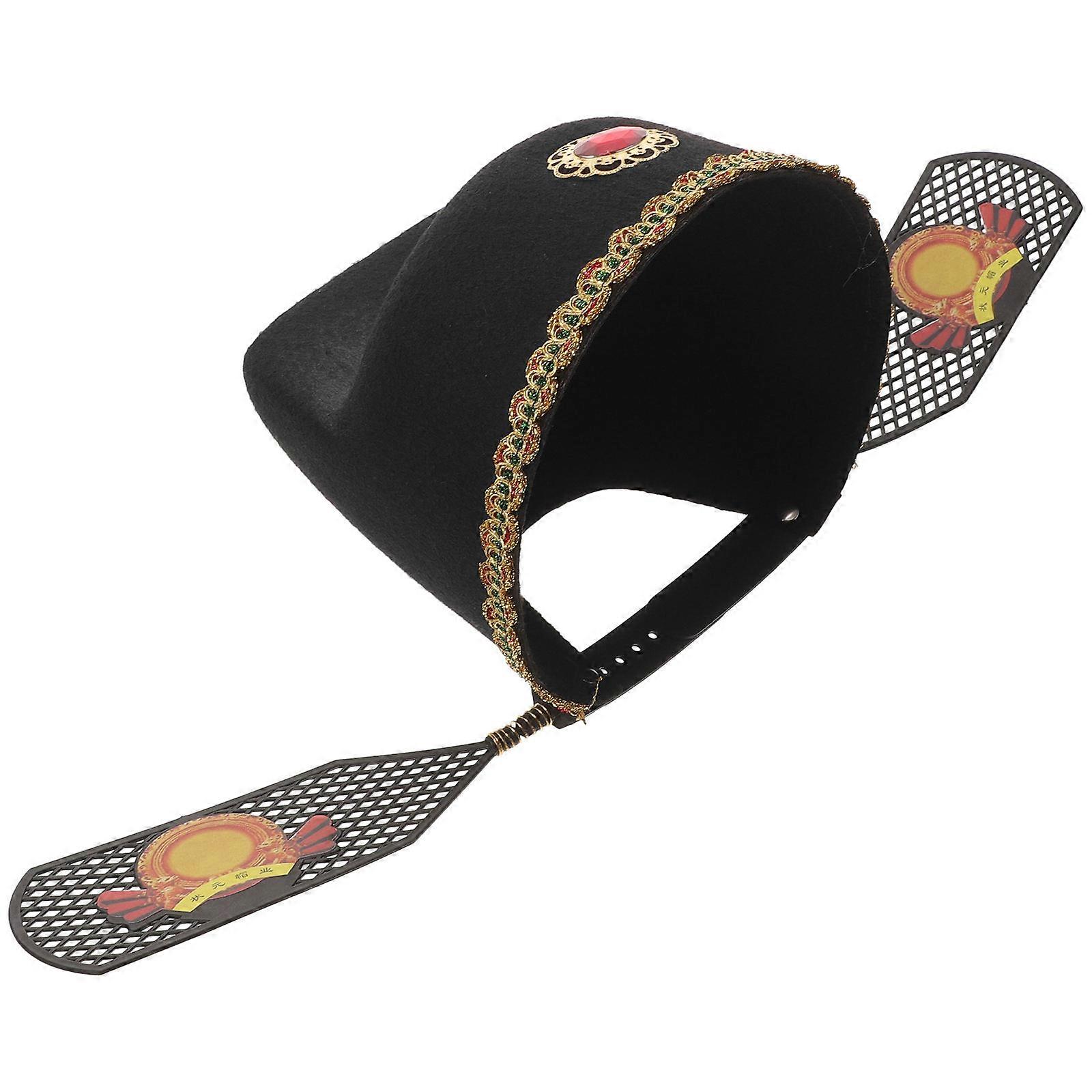 Mens Chinese Hat present Performance Crazy Hat Non-woven Fabric 1Pack