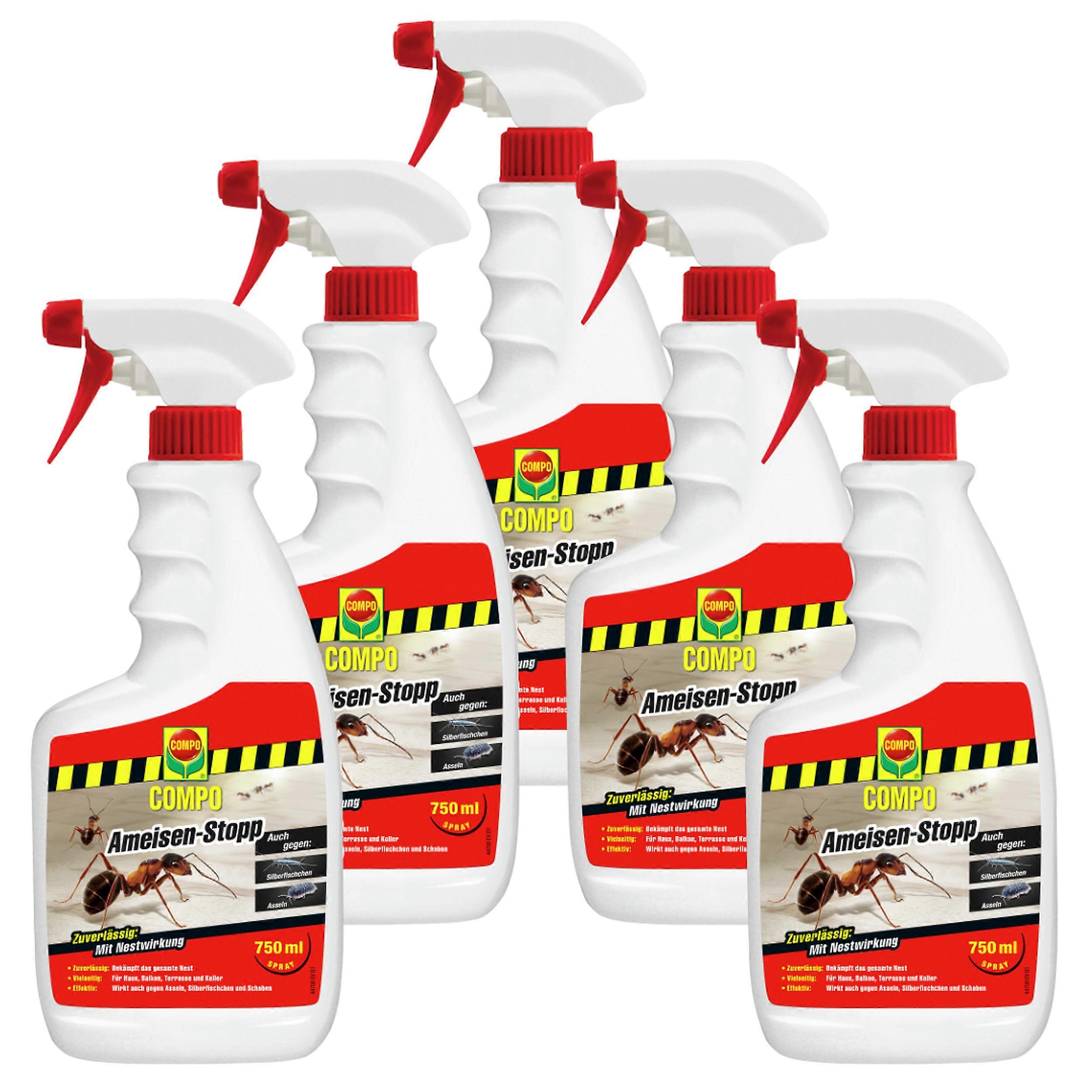 5 x COMPO Ant Stop, 750 ml