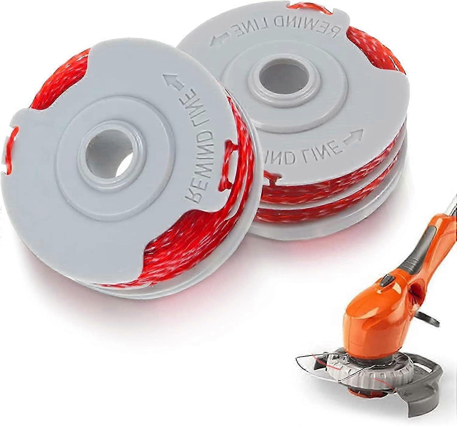 Bobina e linea del decespugliatore per tosaerba standard Flymo da 1,5 mm Ricambio Doppio Autofeed Tagliaerba Filo String Decker FLY021/51